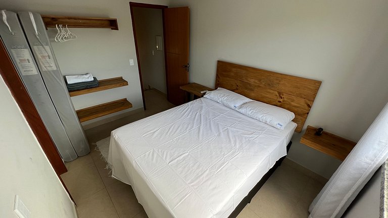 Duplex 2 quartos na orla de Porto Seguro