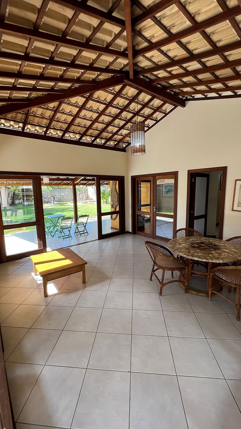 Casa Jonga 4Q 300m das praias de Coroa Vermelha