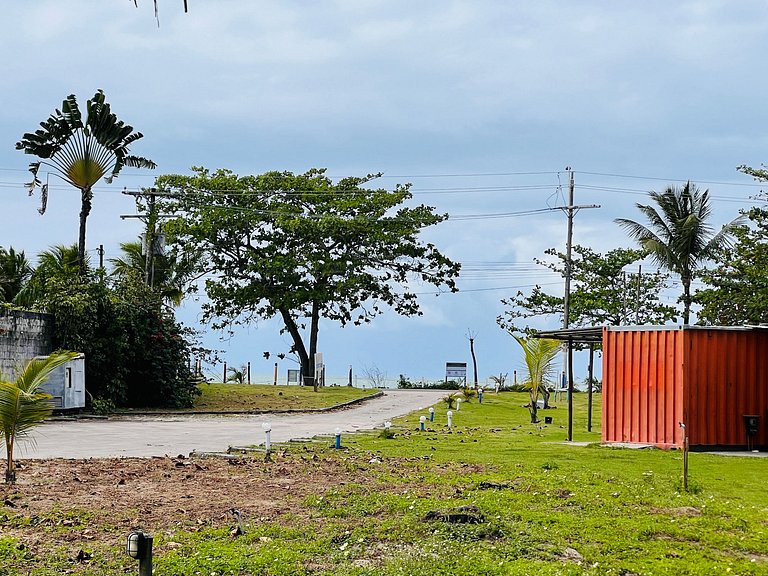 128 - quarto e sala a 100m da praia