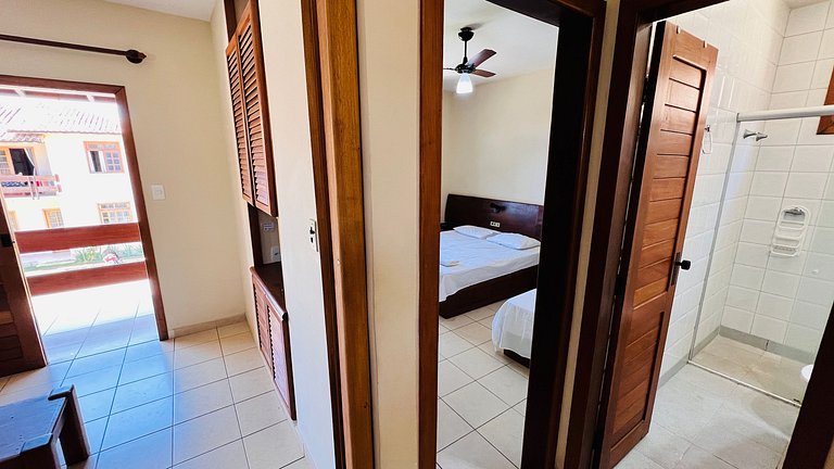 apto 224 - 1/4 100m da praia na orla