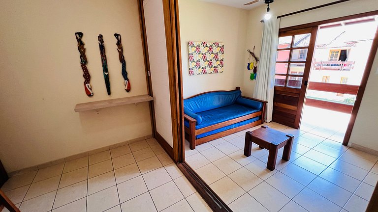 apto 224 - 1/4 100m da praia na orla