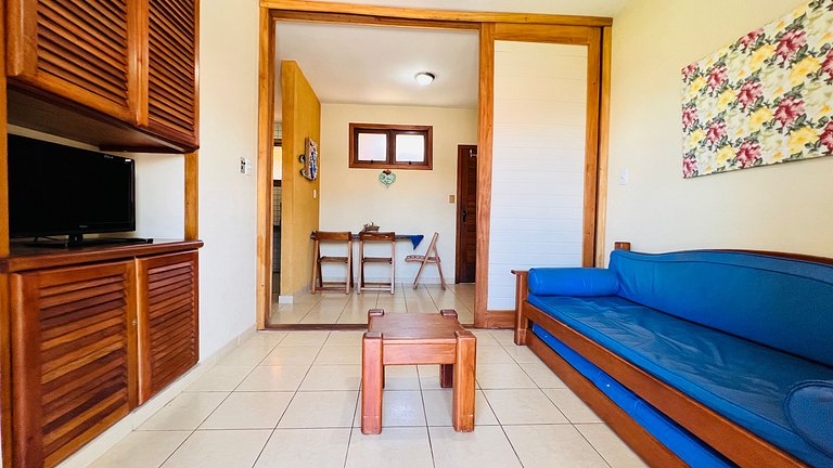 apto 224 - 1/4 100m da praia na orla