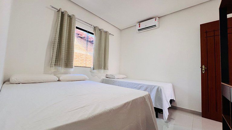 08 P. Village Apto 2Q 750m das praias