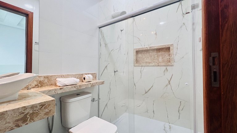 Duplex 08 encantos de taperapuan 400m da praia