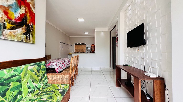 Apto térreo com ótima localização perto da praia