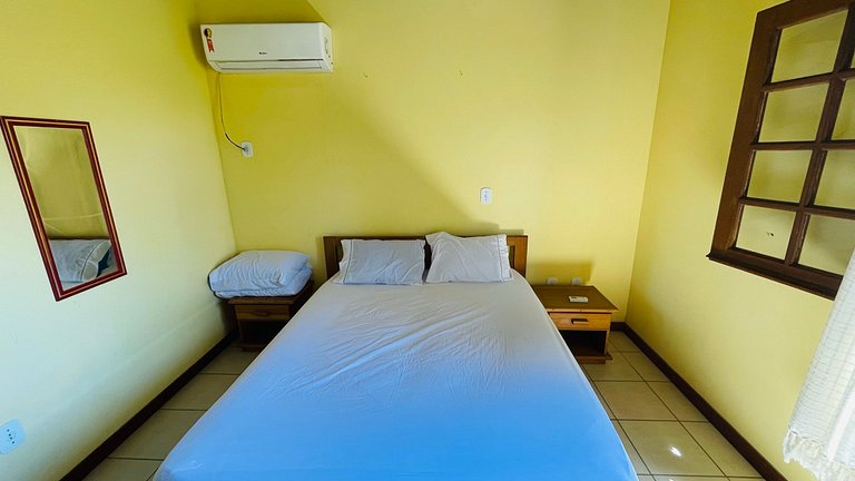 Frente mar 2 suítes orla de porto