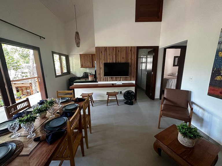 Bangalô familia ecovillage arraial
