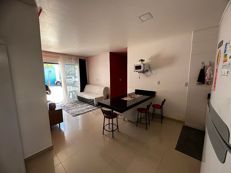 Apto 2/4 condominio garden na orla