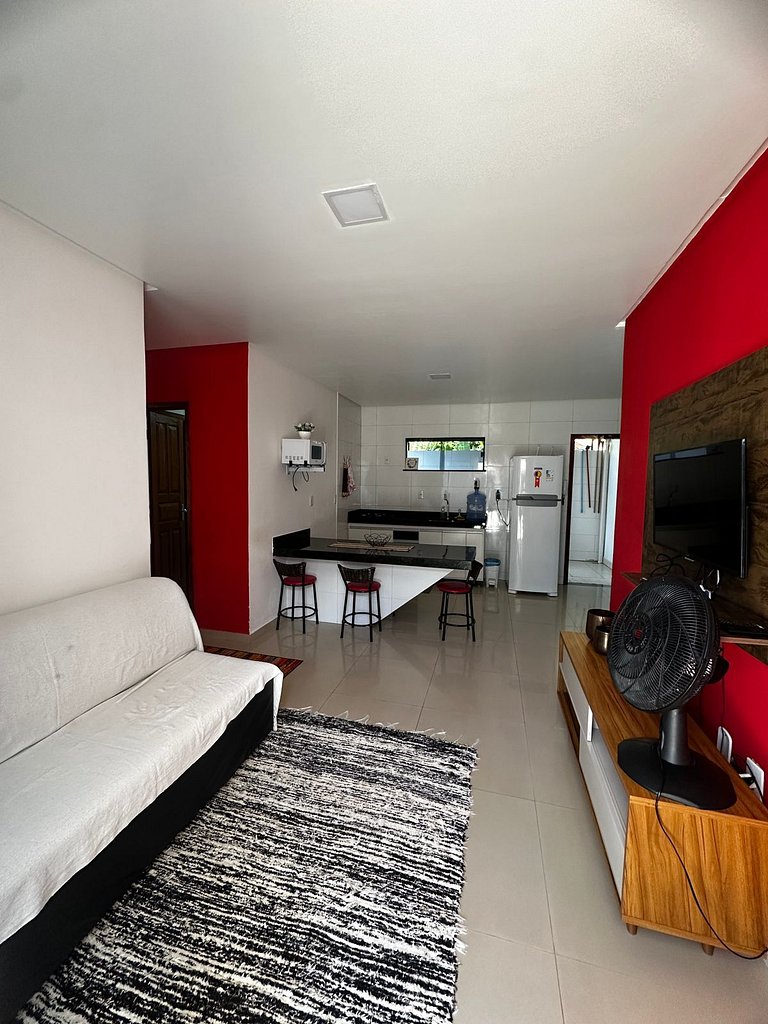 Apto 2/4 condominio garden na orla