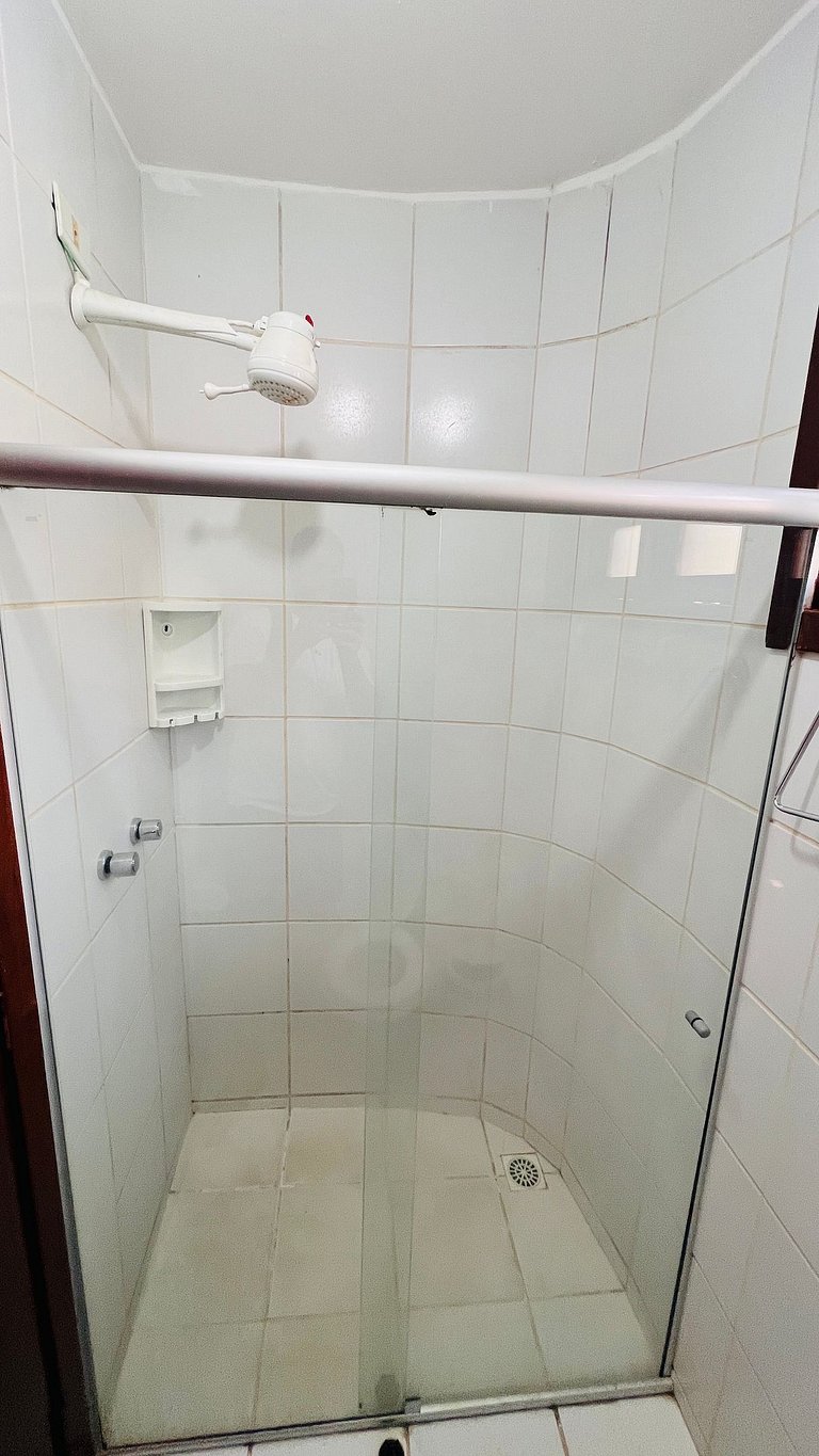 Duplex 3 suítes 300m praia churrasqueira privativa