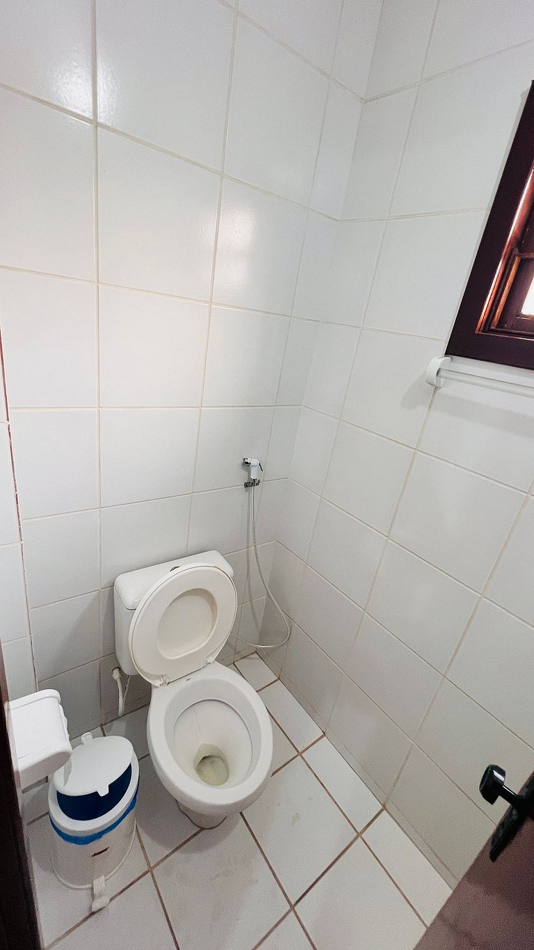 Duplex 3 suítes 300m praia churrasqueira privativa