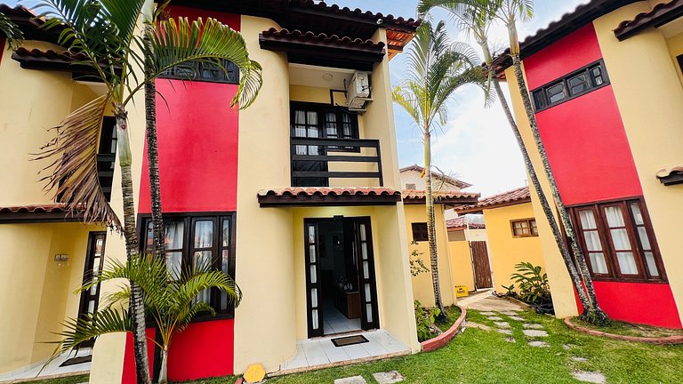 Duplex 3 suítes 300m praia churrasqueira privativa