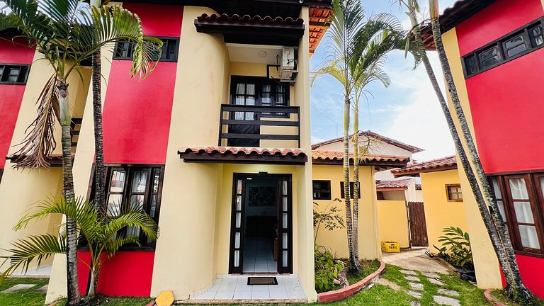 Duplex 3 suítes 300m praia churrasqueira privativa