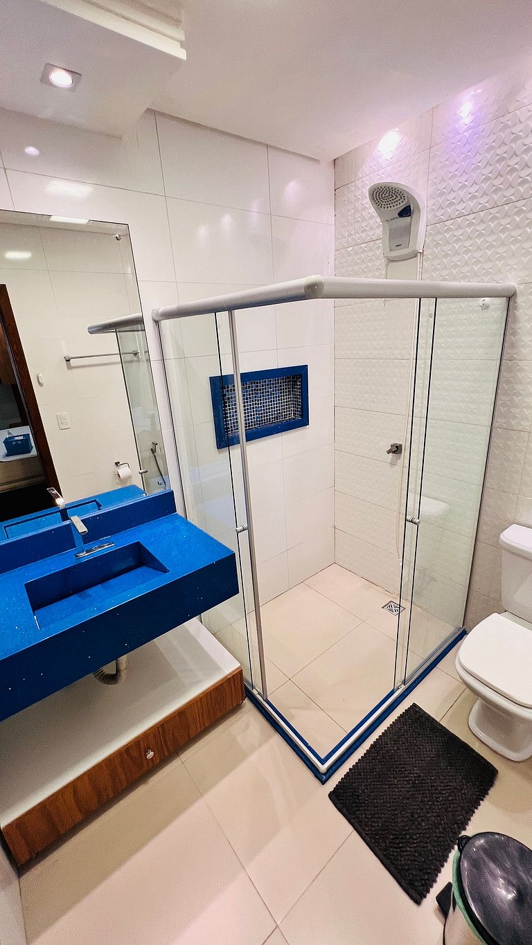 Apto rua do telégrafo 500m da praia