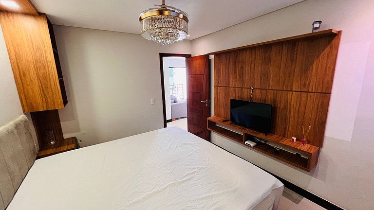 Apto rua do telégrafo 500m da praia