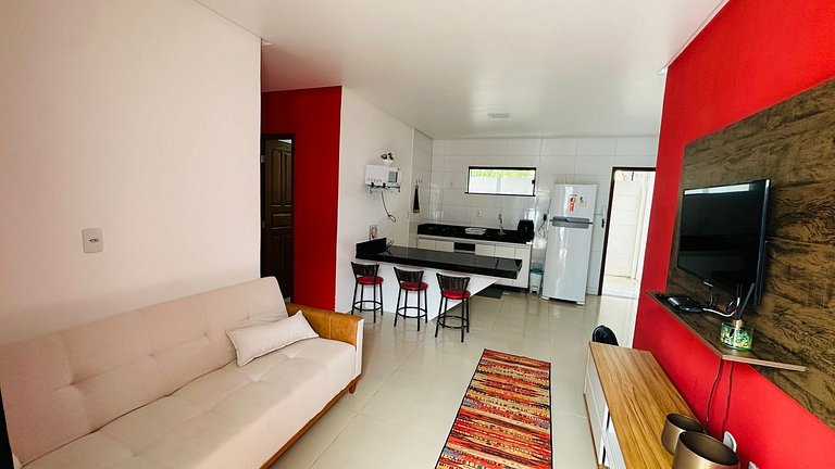 Apto 2/4 condominio garden na orla