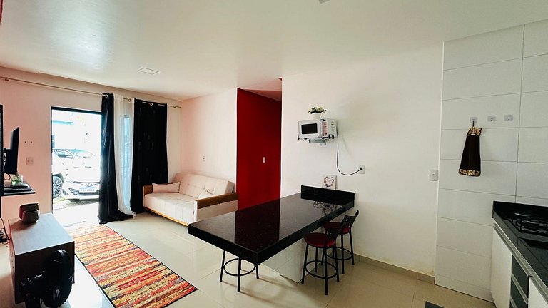 Apto 2/4 condominio garden na orla