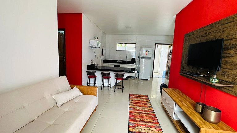 Apto 2/4 condominio garden na orla