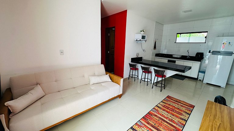 Apto 2/4 condominio garden na orla