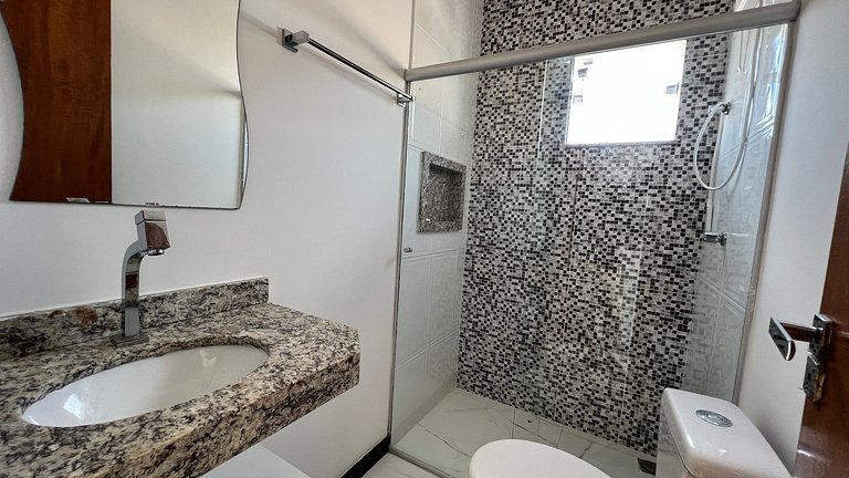 Duplex perto da praia e comercio