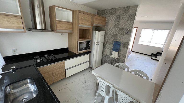 Duplex perto da praia e comercio