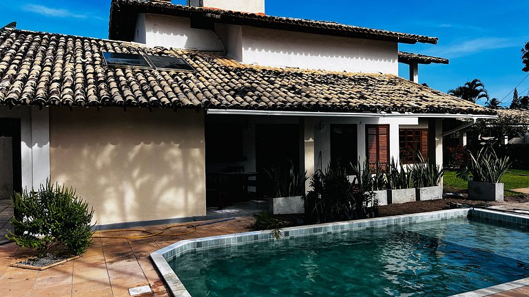 Casa tranquilidade 200m da praia