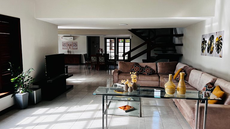 Casa tranquilidade 200m da praia