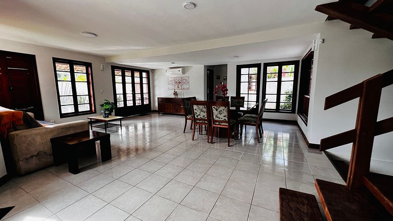 Casa tranquilidade 200m da praia