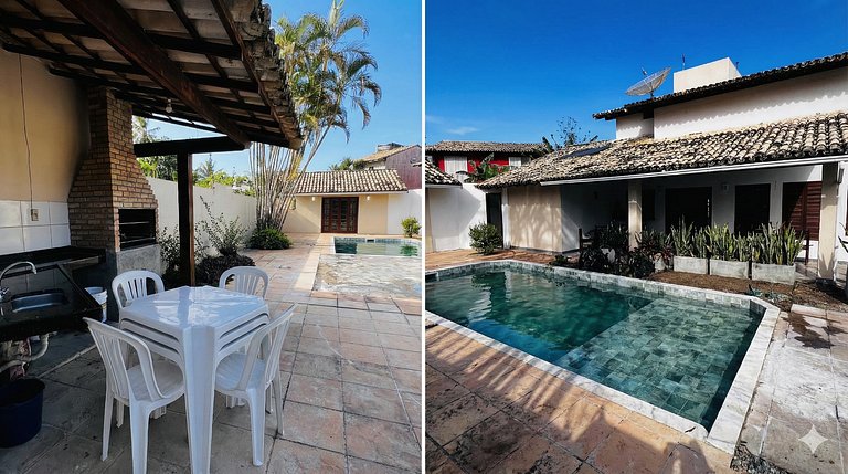 Casa tranquilidade 200m da praia