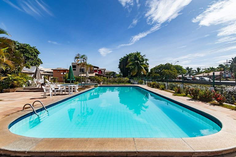 Cond. frente mar 50m da praia