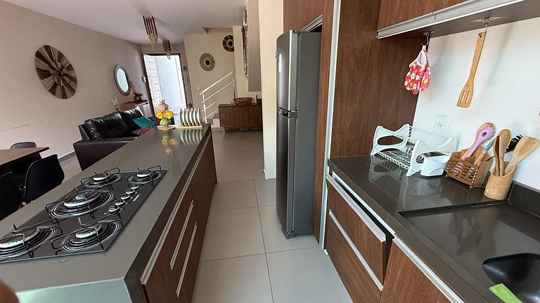 Casa duplex 3/4 no Alto Taperapuan Porto Seguro