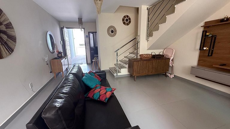 Casa duplex 3/4 no Alto Taperapuan Porto Seguro