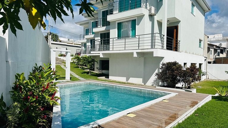 Casa duplex 3/4 no Alto Taperapuan Porto Seguro